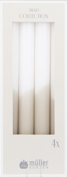 Stabkerzen-Set SAND in sand aus Wachs