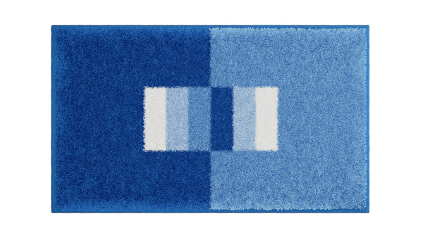 Badematte CAPRICIO in blau aus Polyacryl