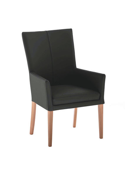 Polsterstuhl COLORADO in  Napoli schwarz