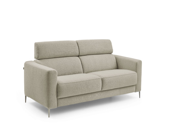 Sofa 2 Sitzer MONDO NAILA in grün/grau aus Stoff