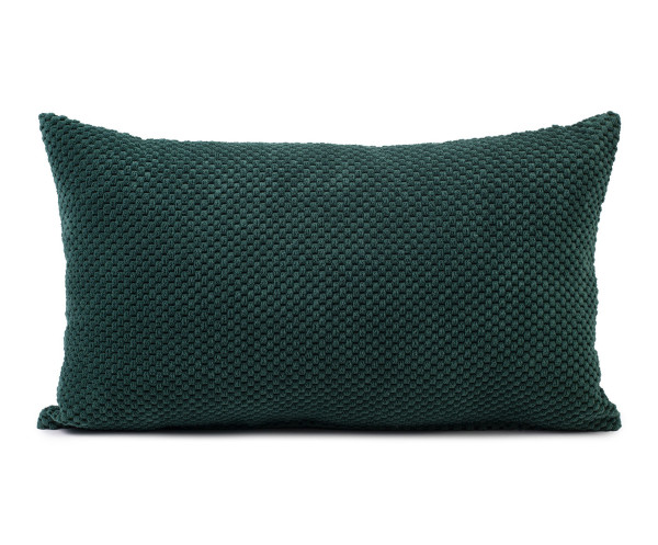 Kissen SVEN grün in dunkelgrün aus Polyester