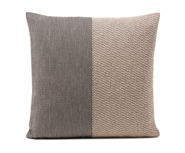 Kissenhülle DUKE taupe in taupe aus Polyester