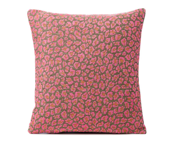 Kissenhülle LEONA in pink aus Mischgewebe