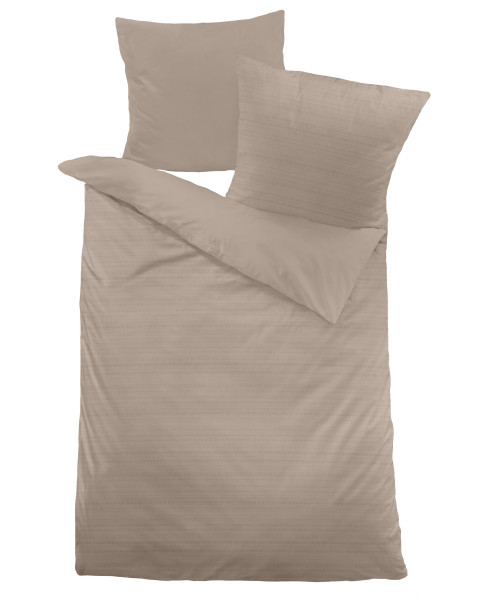 Bettwäsche Lyocell in taupe