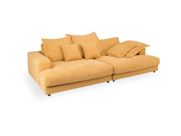 Megasofa CAVALLI PLUS in Mais aus Stoff