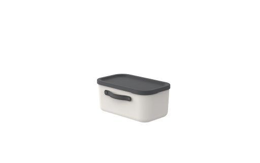 Aufbewahrungsbox MYTHEN in beige aus Polypropylen