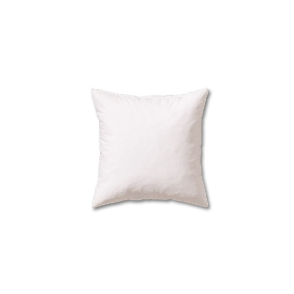 Kuschelkissen in weiß aus Feder