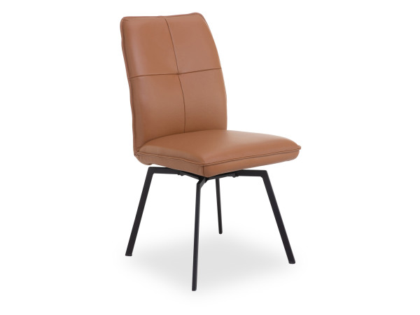 Polsterstuhl vito BELLSIZE in cognac 455