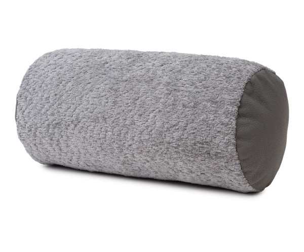 Kissenrolle CORALI in grau aus Polyester