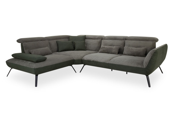 Polsterecke SUSANN in OLIVE aus Stoff