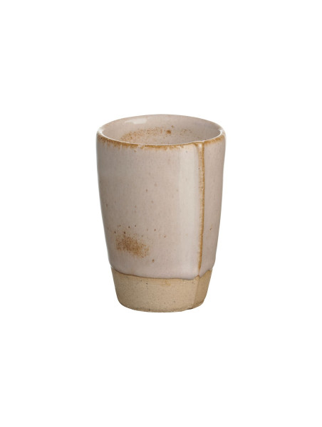 Becher VERANA in rose aus Steinzeug