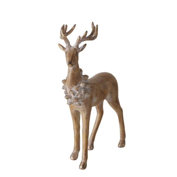 Hirsch ZORANO in braun aus Kunstharz