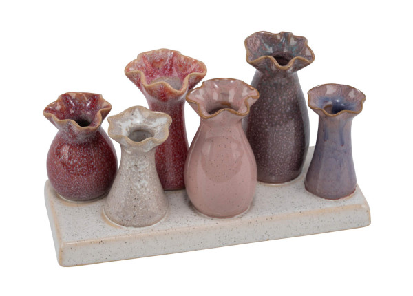 Vasen Arrangement in natur aus Stein