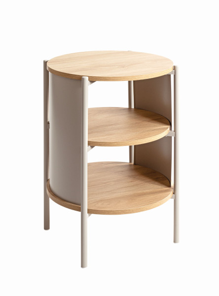 Beistelltisch aus Materialmix