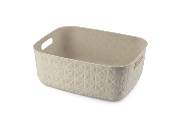 Korb SOFTEX M in creme aus Polypropylen