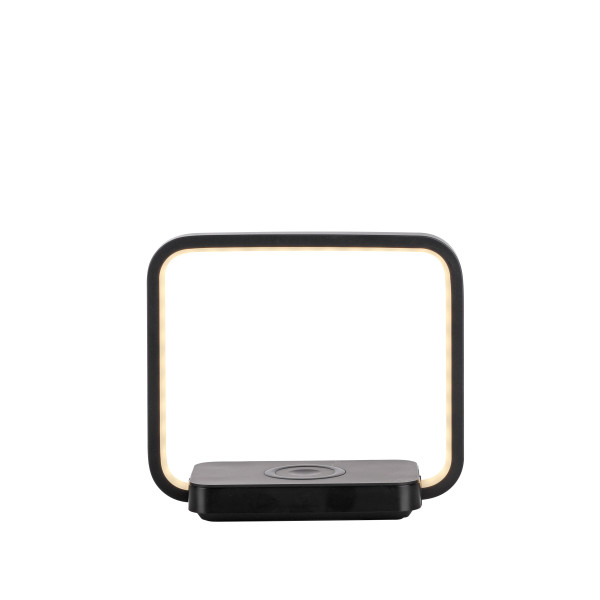 Tischleuchte OMARI LED in schwarz aus Aluminium