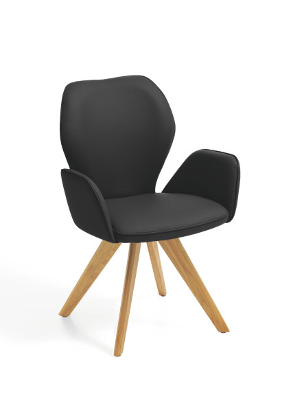 Polsterstuhl COLORADO in  Napoli schwarz