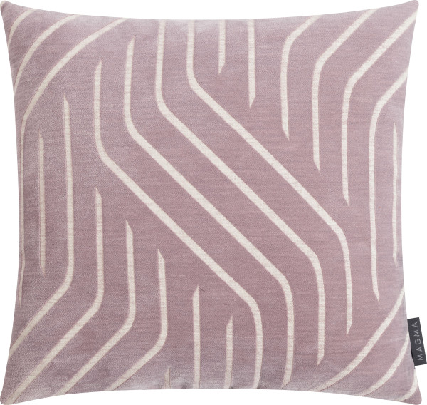Kissenhülle ASANA mauve in violett aus Polyester