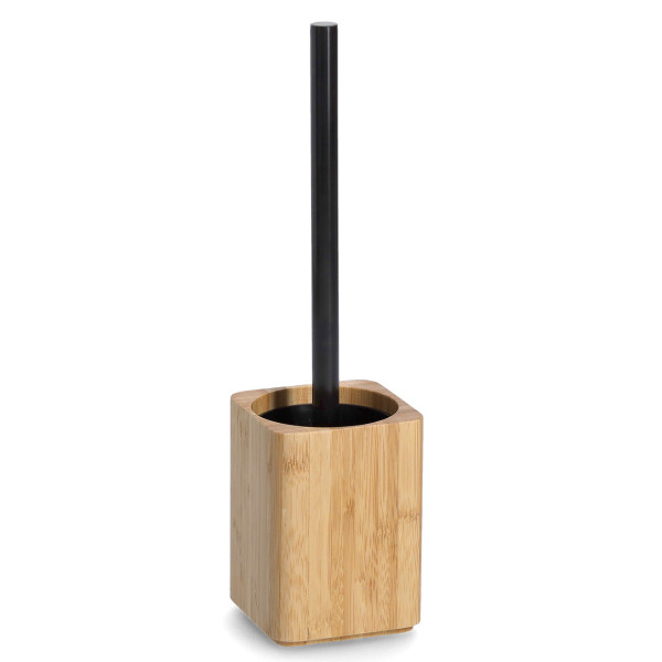 WC-Bürste in beige aus Holz
