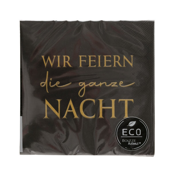 Servietten CHEERS in mehrfarbig aus Papier