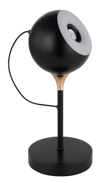 Tischleuchte DONOVAN in schwarz aus Metall