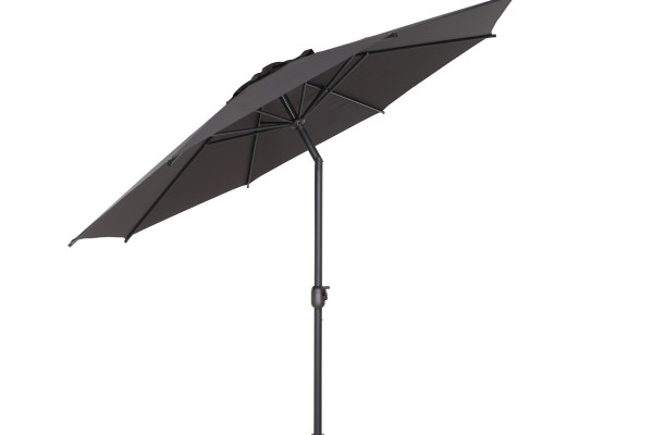 Sonnenschirm SIENA GARDEN Isa in anthrazit aus Polyester