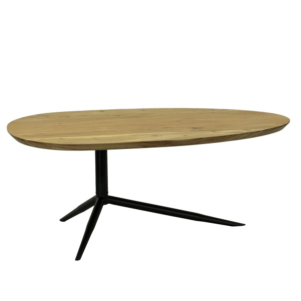 Couchtisch in braun aus Materialmix