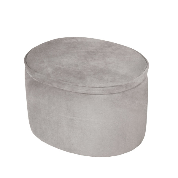 Kinderhocker roba in grau aus Polyester