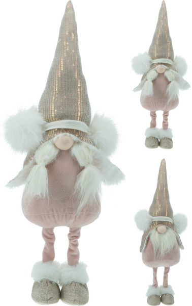 Dekofigur WICHTEL in mehrfarbig aus Polyester