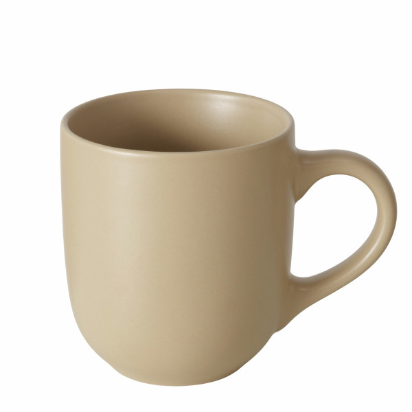 Kaffeebecher PASTELL beige in beige aus Steinzeug