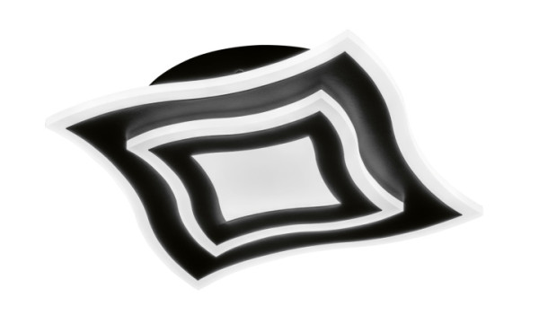 Deckenleuchte GORDEN in schwarz aus Metall