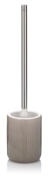 WC-Garnitur AVA in grau aus Keramik