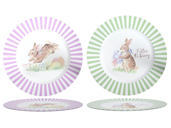 Platzteller RABBIT in mehrfarbig aus Kunststoff