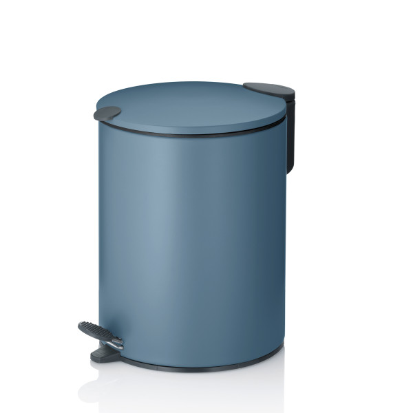 Kosmetikeimer MATS rauchblau in blau aus Metall