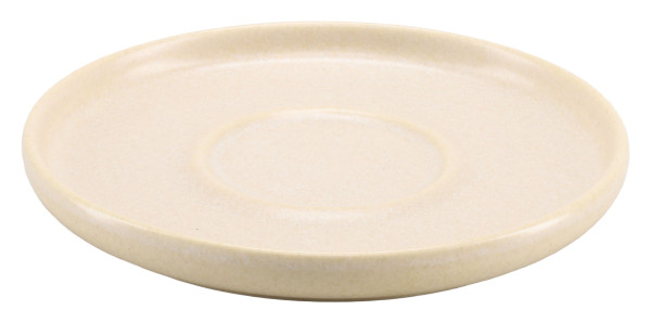 Kaffeeuntertasse UNO in sand aus Steinzeug