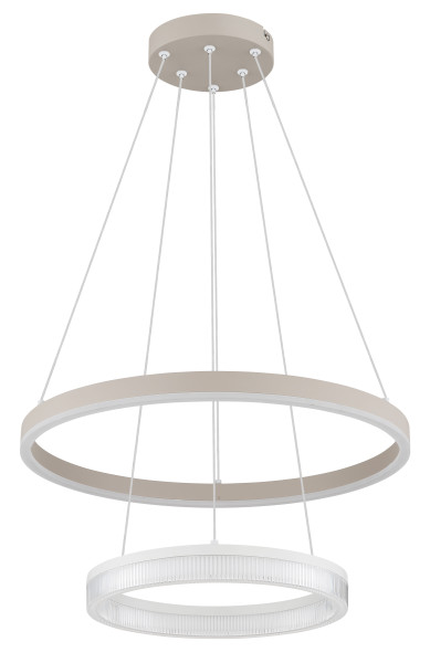 Hängeleuchte ZARA in sand aus Metall