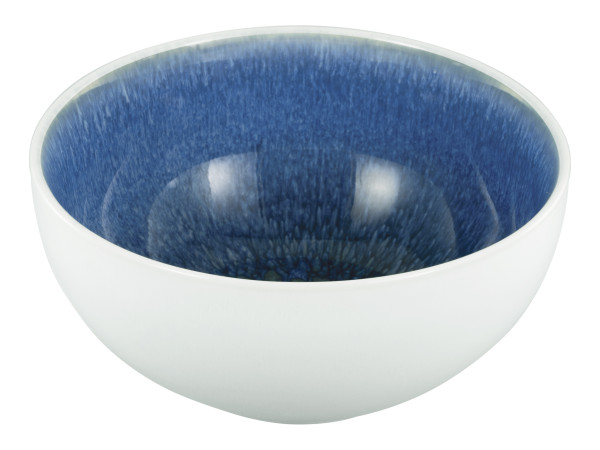 Buddha Bowl CALDERA in blau aus Steinzeug