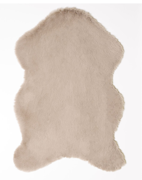 Kunstfell SEBY in taupe aus Polyester