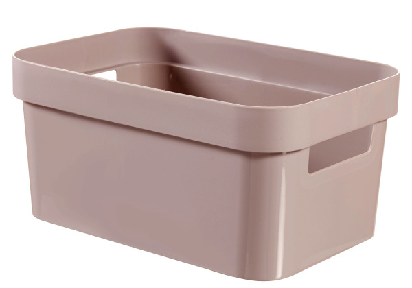 Box infinity RECYCLING 17L in rosa aus Polypropylen