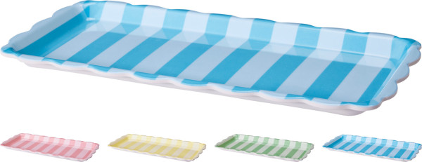 Platte RAINBOW in mehrfarbig aus Melamin