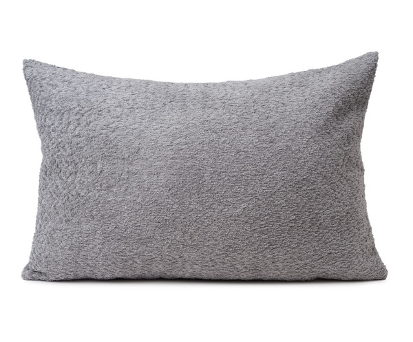 Kissen CORALI in grau aus Polyester