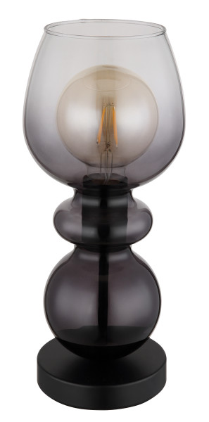 Tischleuchte CLARITY in schwarz aus Metall