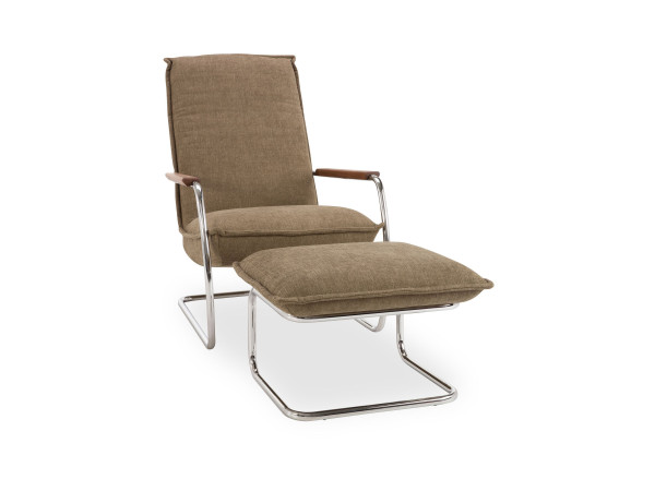 Hocker KOINOR JODY in grün aus Stoff