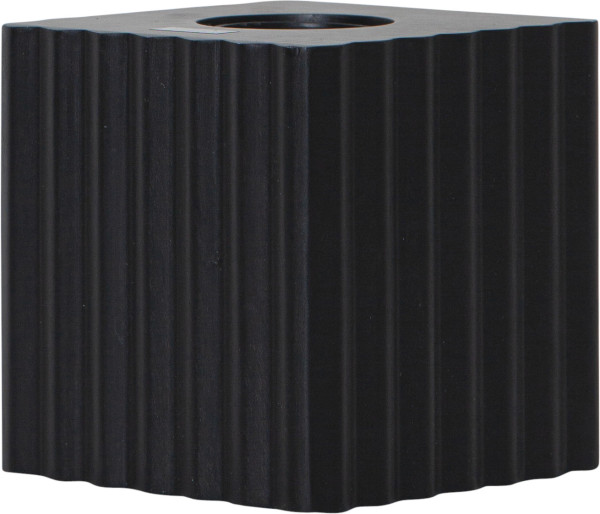 Tischleuchte BOX in schwarz aus Holz