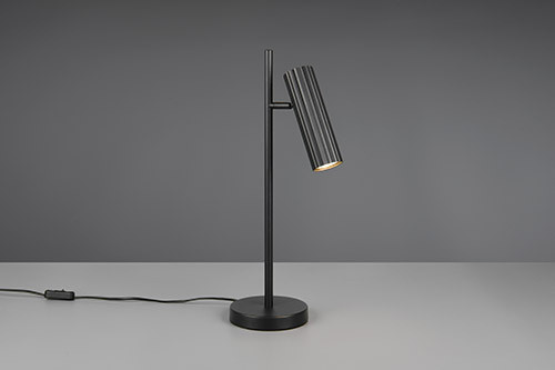 Tischleuchte SOKA schwarz in schwarz aus Metall