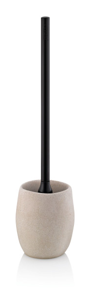 WC-Bürste RODA beige in grau aus Zement