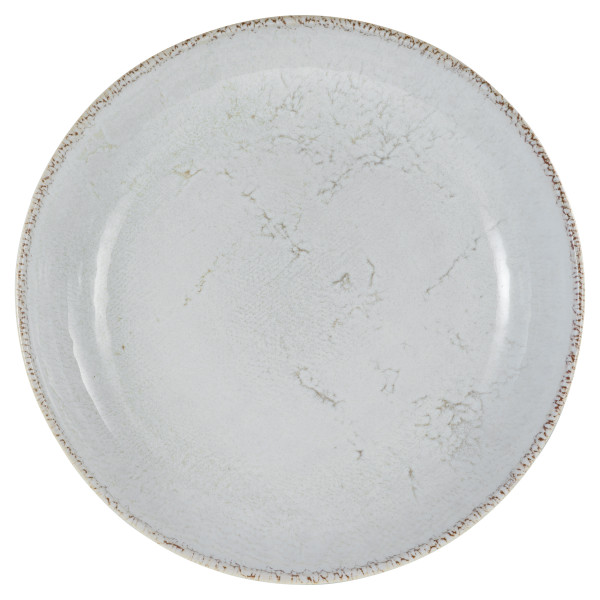 Servierschale UNO in off-white aus Steinzeug