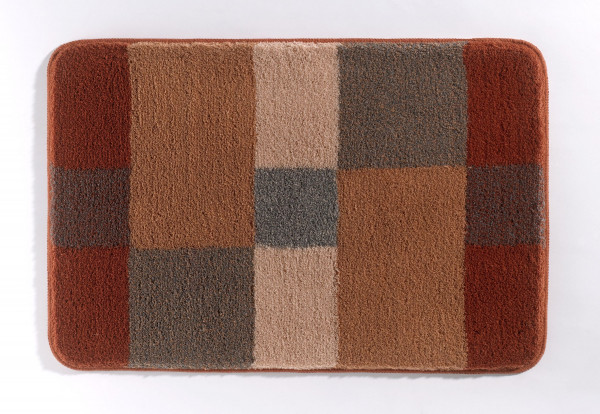 Badematte JOANA terracotta in terracotta aus Polyacryl