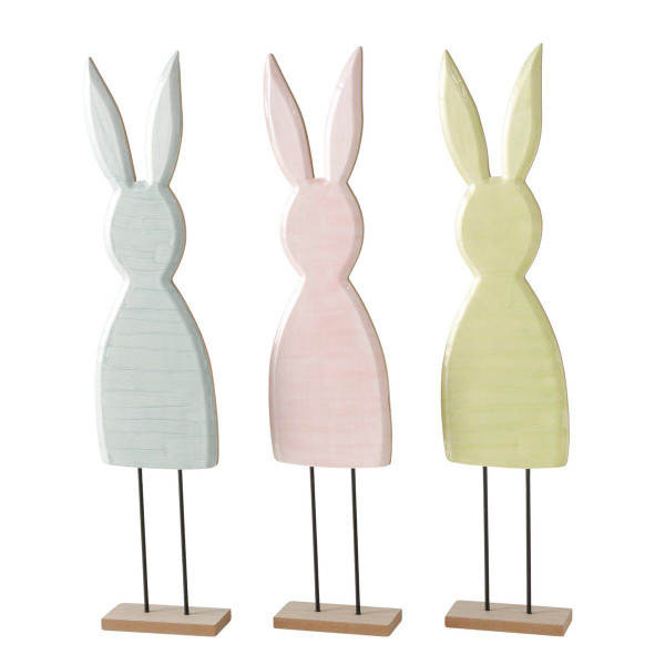 Hase MARINA in mehrfarbig aus Materialmix