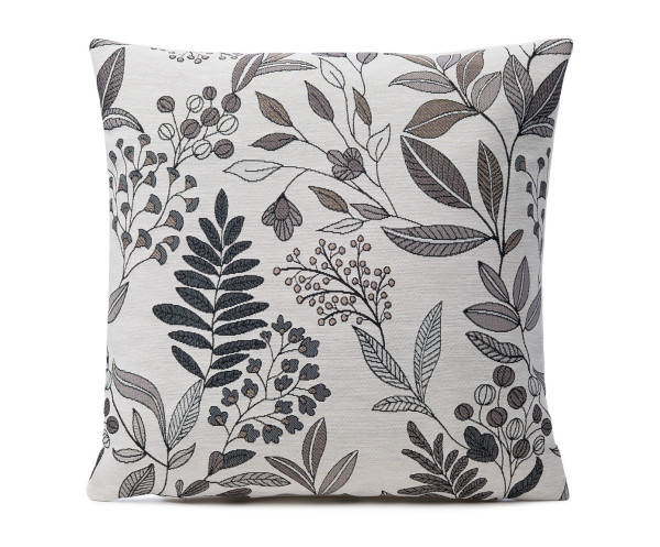 Kissenhülle LORETTA in grau aus Mischgewebe